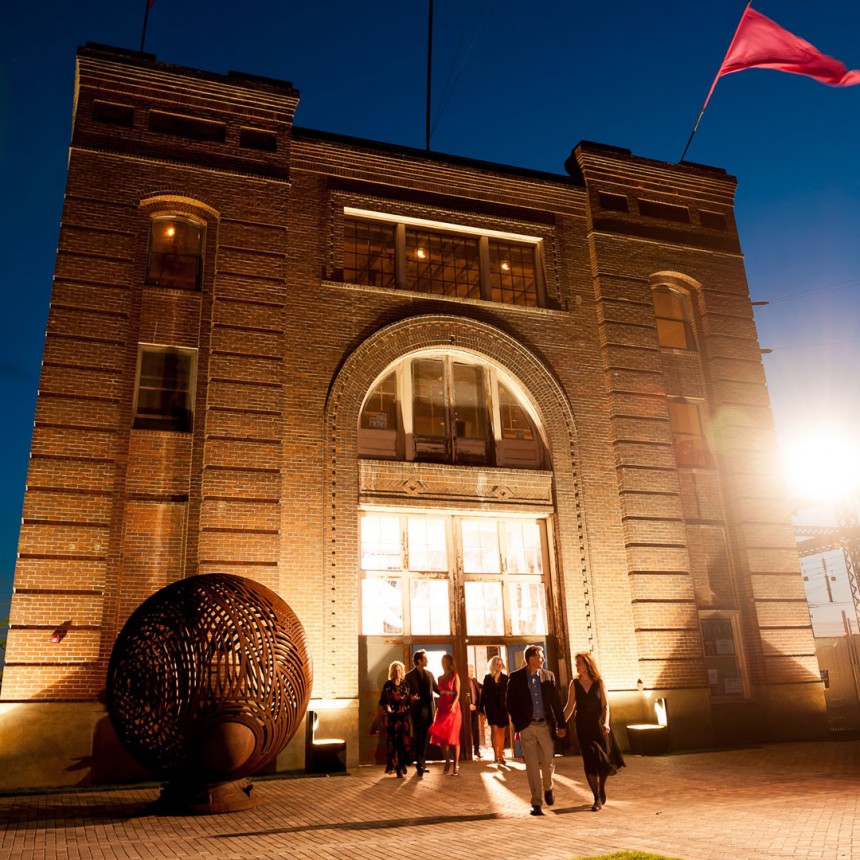 Gesa Power House Theatre at night