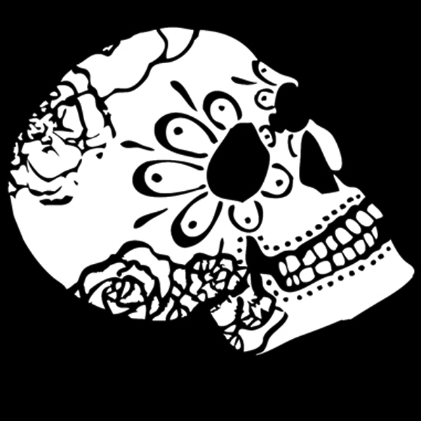 Dia de los Muertos skull