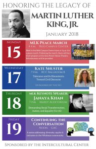 Martin Luther King Jr. Day - Peace March poster
